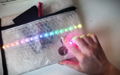 Trash to Tech: making wearables from bubble wrap