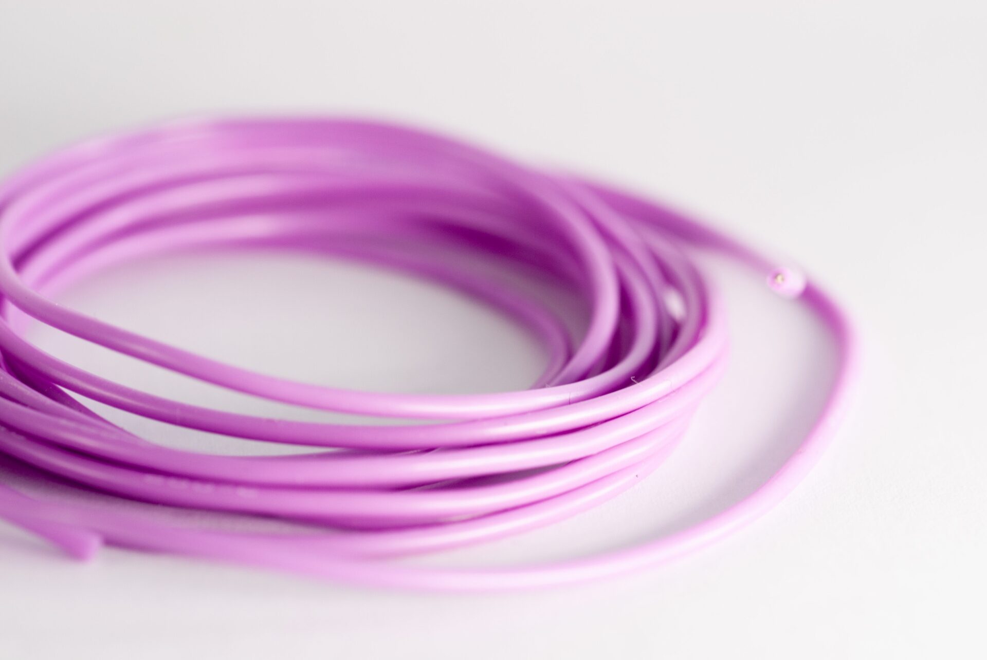 Purple soft Silicone wire 22 AWG