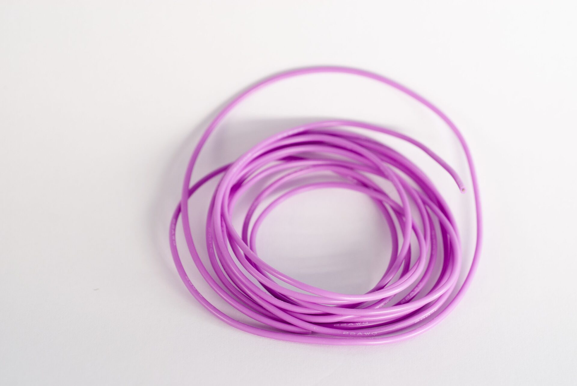Purple soft Silicone wire 22 AWG - Image 3